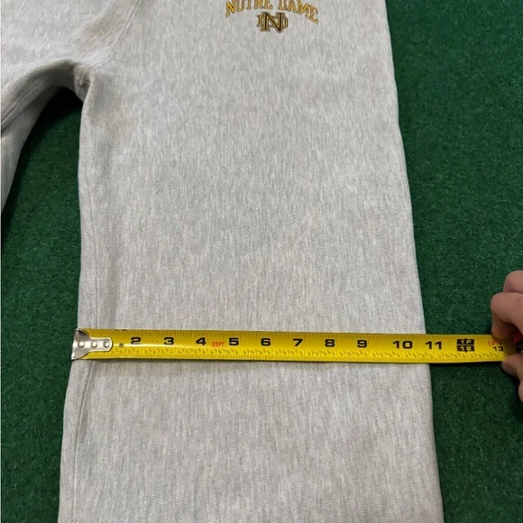 Vintage 80s 90s Notre Dame Fighting Irish Sweatpants, Champion Reverse Weave XL